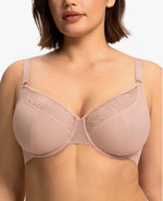 Pauline Full Coverage Unlined Underwire Bra | C-G Cup