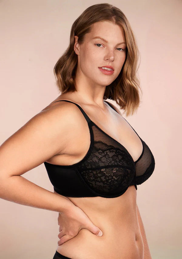 Enchant Minimizer Lace Bra- Full Coverage