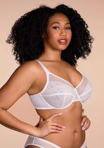 Enchant Minimizer Lace Bra- Full Coverage