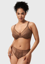Enchant Minimizer Lace Bra- Full Coverage