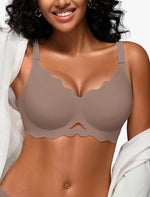 Jasmine Wireless V-Scalloped Bra
