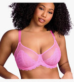 Sasha Unlined Minimizer Lace Bra | C-F Cup