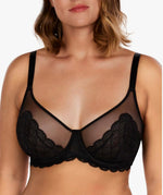 Sasha Unlined Minimizer Lace Bra | C-F Cup